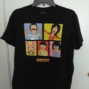Bob's Burgers Kids Graphic T-Shirt - Black